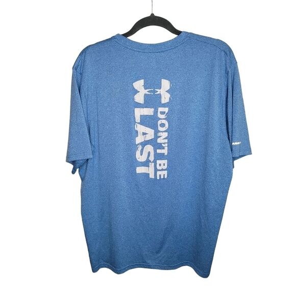 Under Armour Heat Gear Run regular fit t-shirt top size XL - Picture 2 of 5